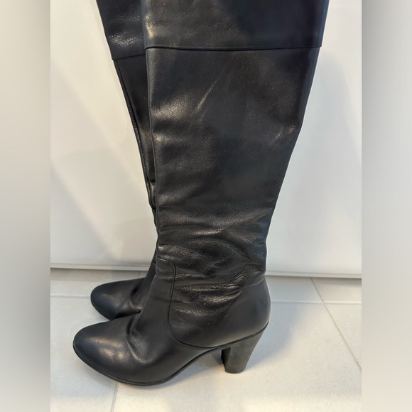 Lightly worn (handful of times) black Camper size 36 heeled boots. - Picture 1 of 5